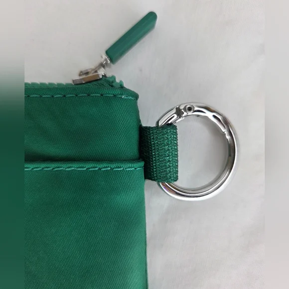 Lululemon Athletica Green Clippable Card Zipper Pouch - Picture 7 of 9